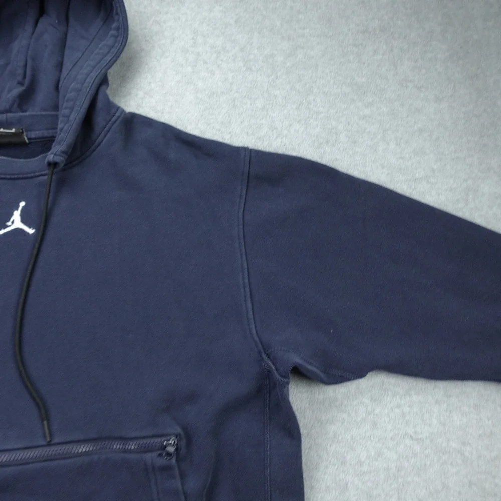 Dallas Mavericks Hoodie Mens Large Navy Courtside Statement‎ Edition Jordan NBA